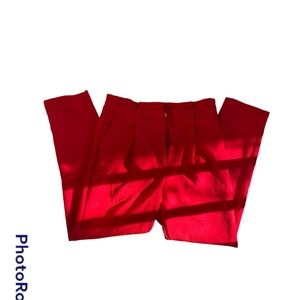 Red Windsor pants